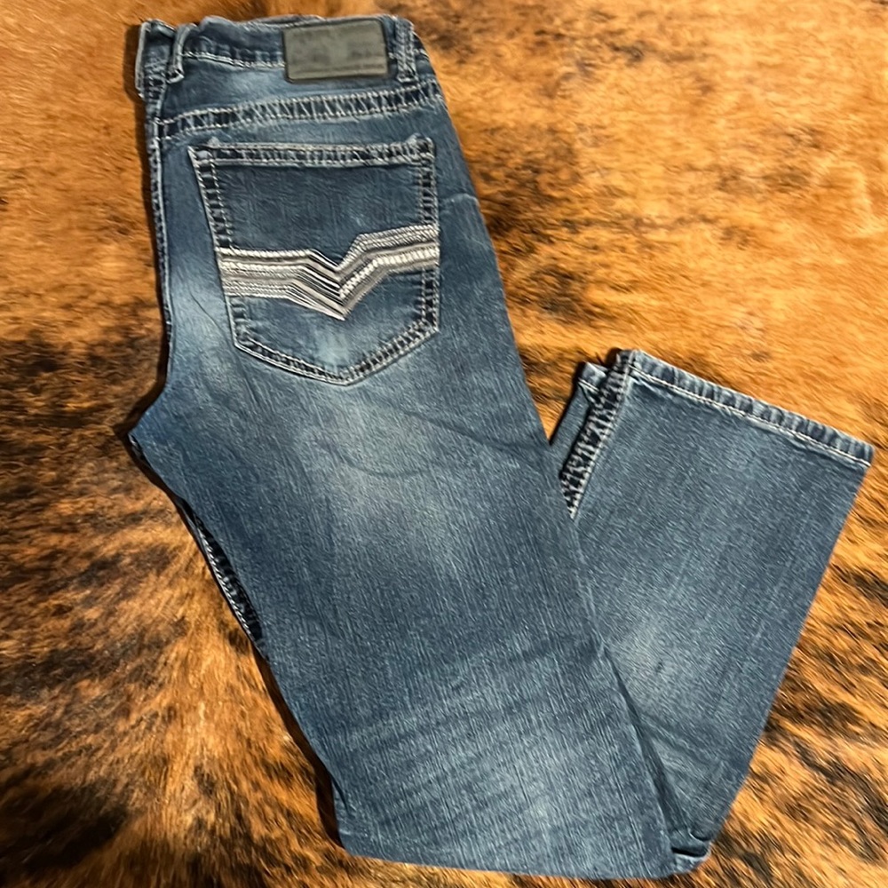 Faded Glory slim fit straight leg jeans 32x30